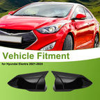 Set of 2 Side Mirror Cover Caps for Hyundai Elantra (2021–2024)