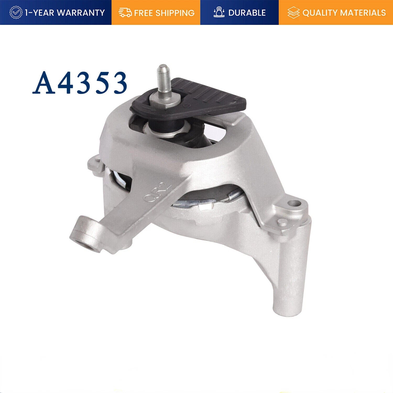 Set of 4 Motor Mounts for Nissan Altima 2.5L (2008–2018) A4339 A4340 A4350 A4353