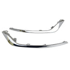 Set of 2 Chrome Front Bumper Fog Light Lamp Trim for Ford Fusion (2019–2020)