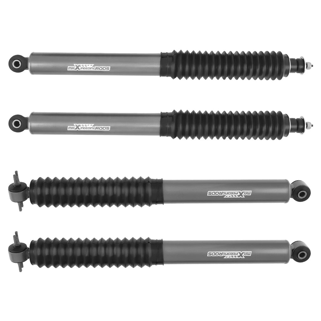 Front and Rear Shock Absorber Set for Jeep Wrangler JK (2007–2018) 0.5"-2.5" Lift