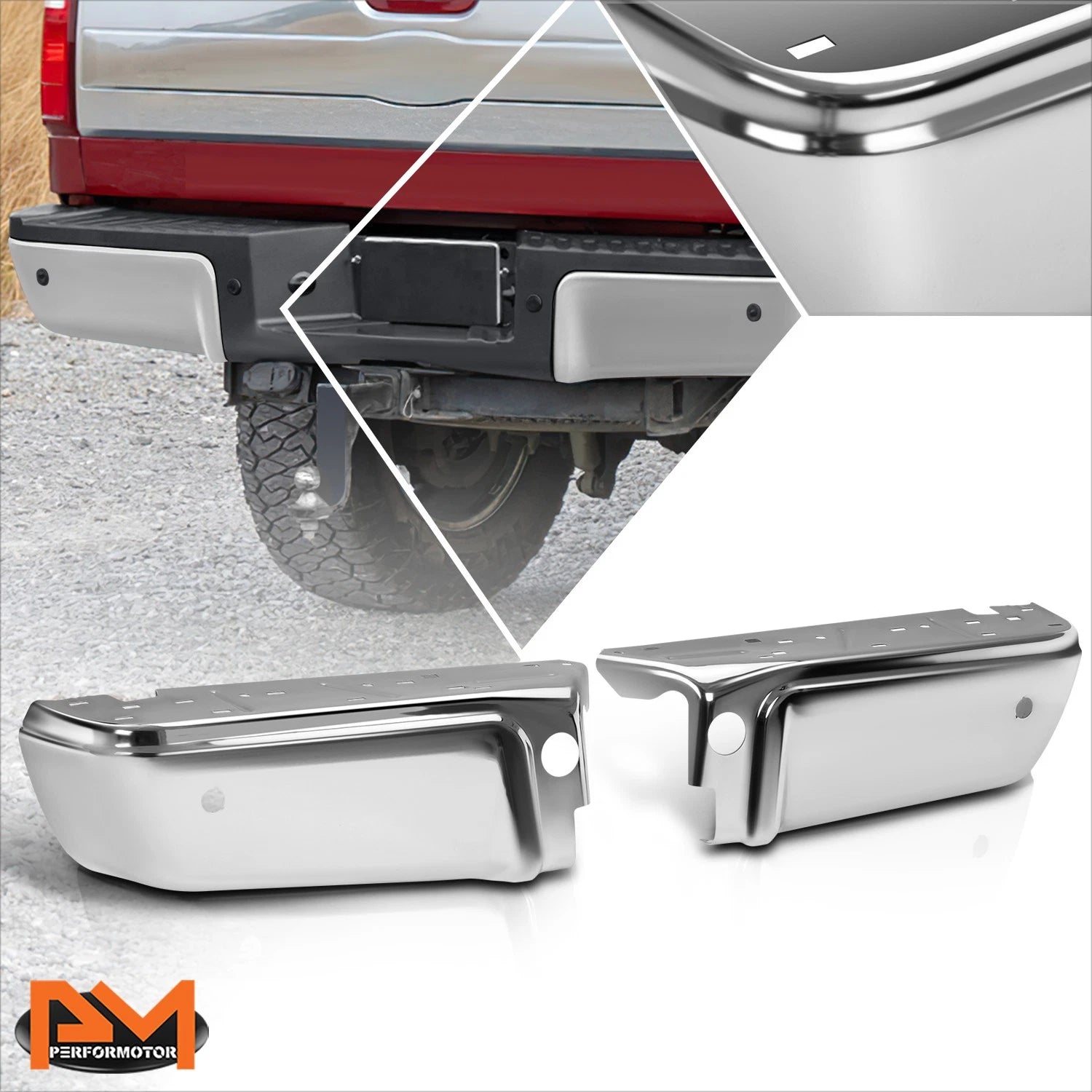 LED Headlight Replacement for Chevy Impala (2000–2005) Chrome Housing