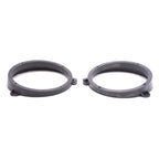 6.5" Black Front Door Speaker Spacers  for Subaru Forester