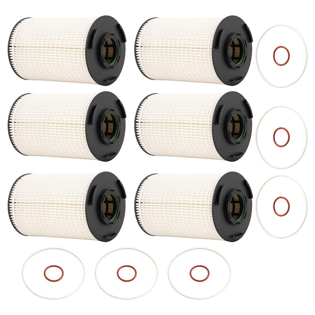 6-Pack Oil Filter Kit for MaxxForce 11 13 Engines (P551088 LF17549)