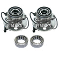 Front & Rear Wheel Bearings & Hubs Kit for Chevrolet GMC K1500 4WD (1996–1999)