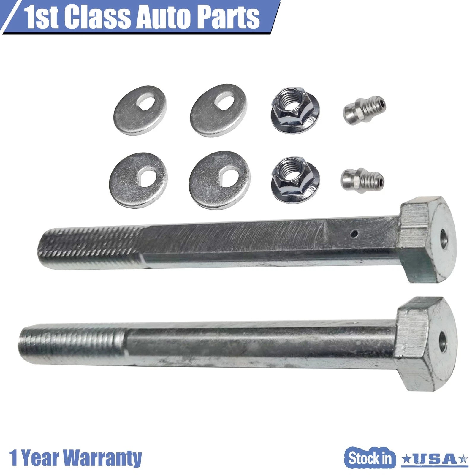 2X Front Camber & Alignment Kit for Nissan Pathfinder Infiniti (2004–2013)
