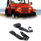 Retractable 3 Point Safety Belt for Jeep Wrangler CJ YJ (1982–1995)