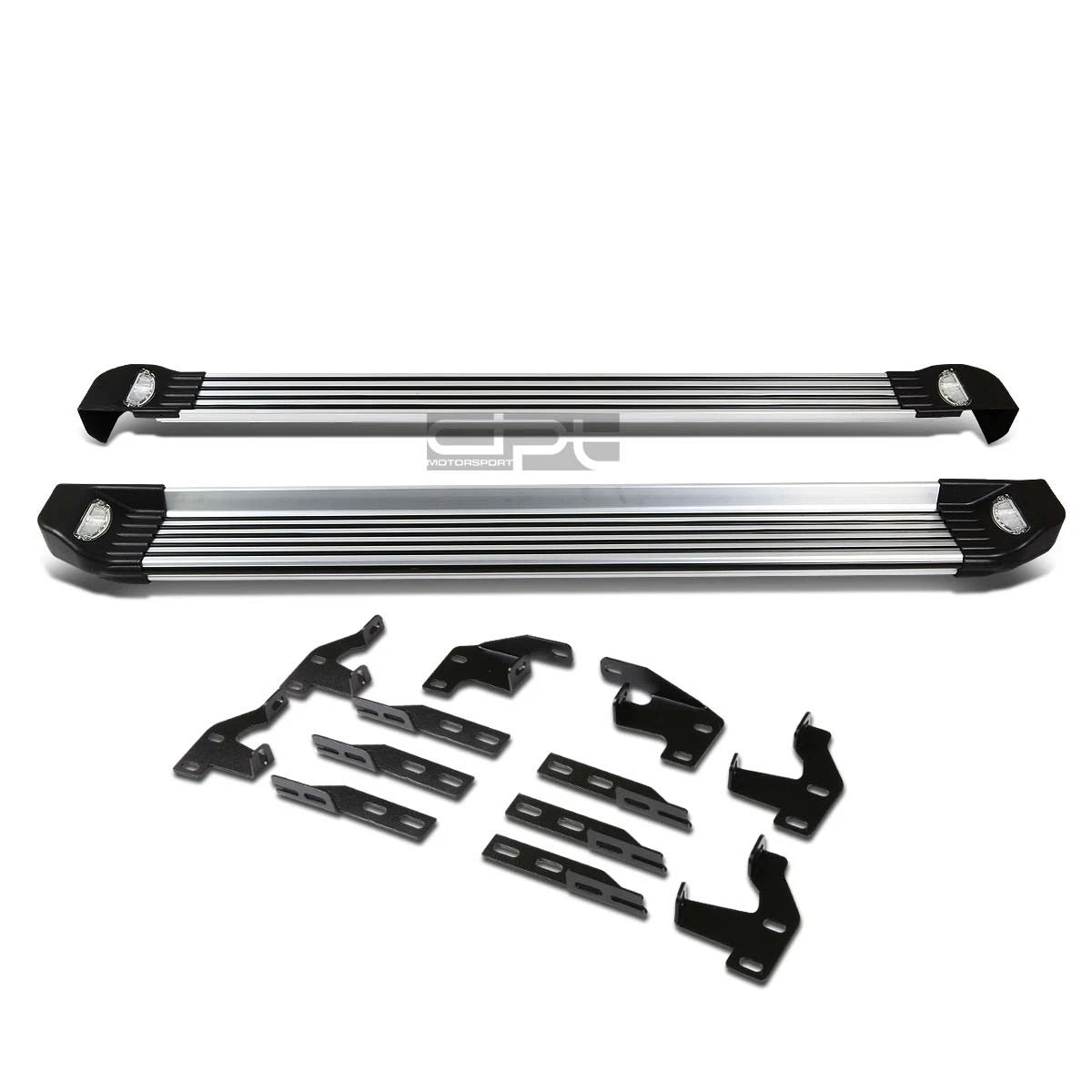 5.25" Aluminum Lighted Running Board Side Step Nerf Bar for Honda Pilot (2009–2015)
