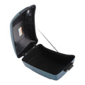 King Trunk for Harley Electra Glide Road Glide (2014–2025) Sharkskin Blue