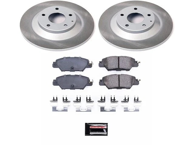 Rear Brake Pad and Rotor Kit for Mazda CX-5 (2016–2024) MQ727DM