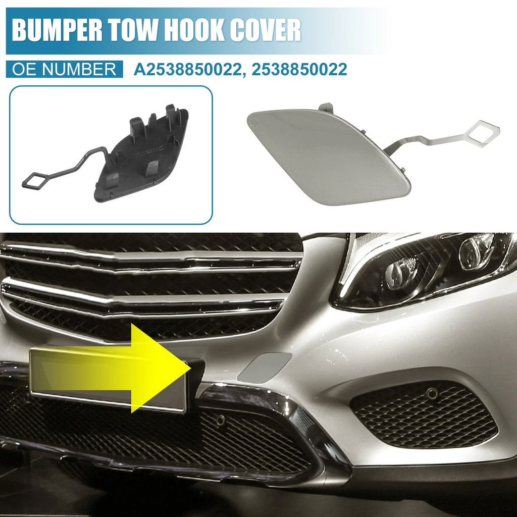 Front Bumper Tow Hook Cover Cap A2538850022 for Mercedes-Benz (2019–2023)