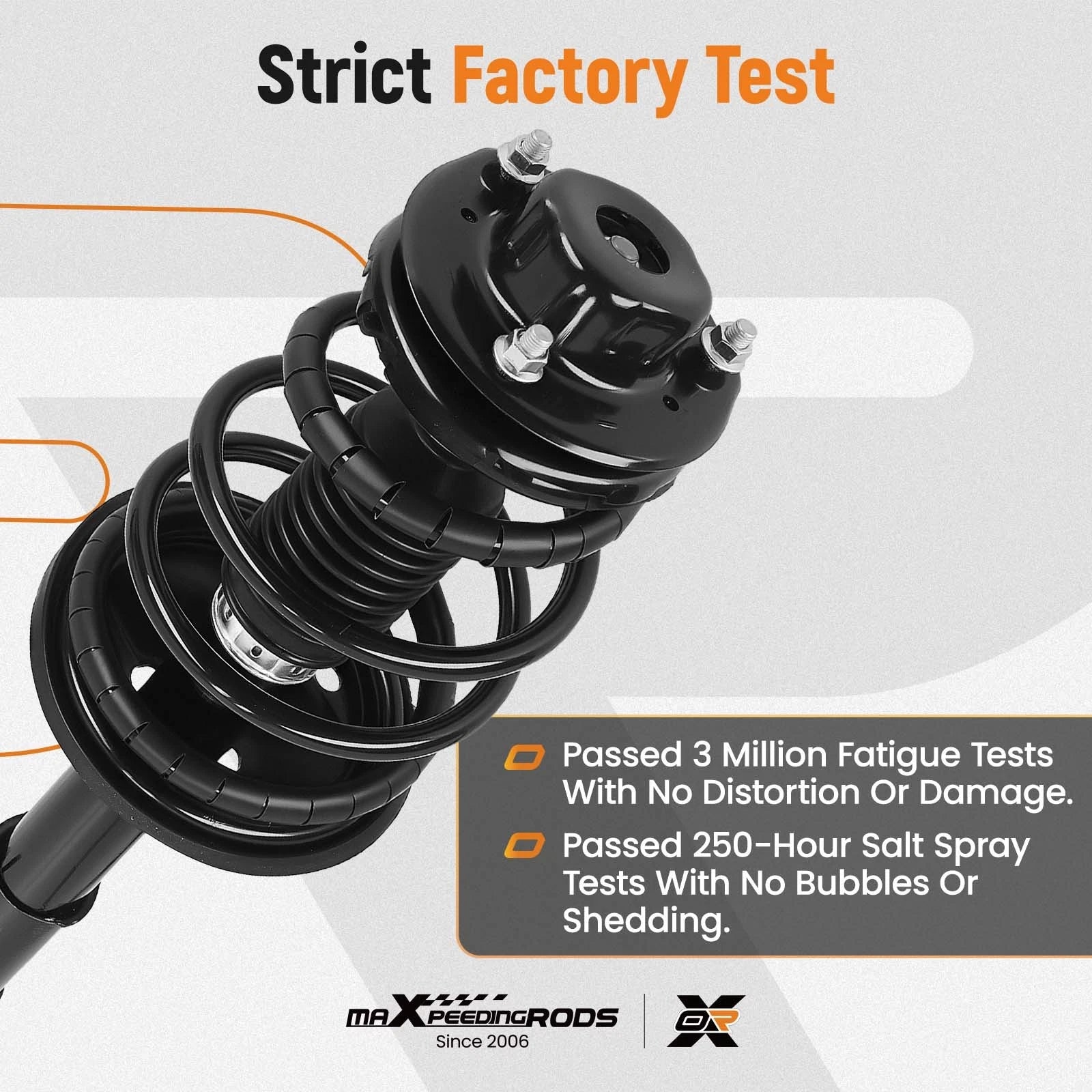 2X Front Struts & Coil Spring Assembly for Toyota Avalon Camry (1992-1996)