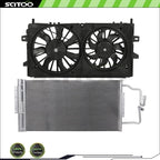 AC Condenser and Cooling Fan Kit for Pontiac Grand Prix (2005–2008)
