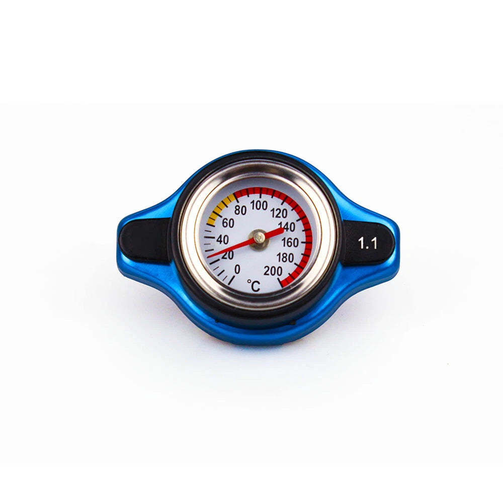 Racing Water Temp Gauge & Radiator Cap Cover 0.9/1.1/1.3bar for