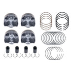 4X Pistons & Rings for Jeep Grand Cherokee 2.0T (2018–2023) 5048324AA 5048325AA