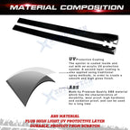 Universal 86.5" Side Skirt Extension Rocker Panel Lip Splitters (Canards) (2024-2024)