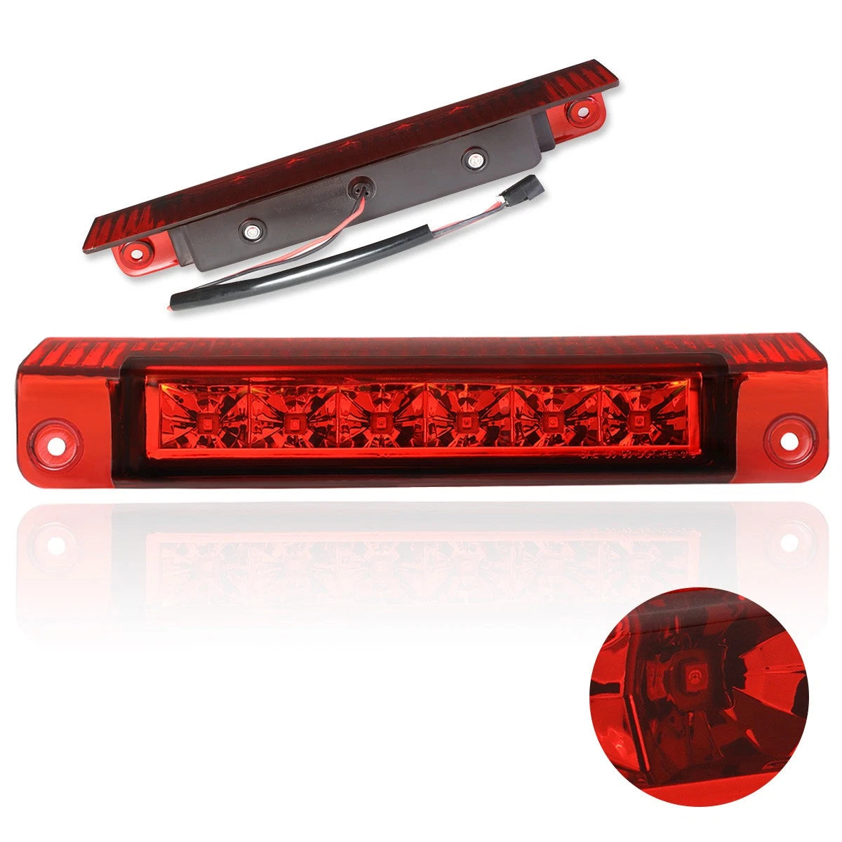 Full LED Tail Lights for Ford F150/Lobo (2004–2008) Smoked