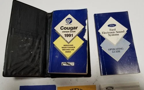 Owners Manual Collection for Mercury Cougar (1991)