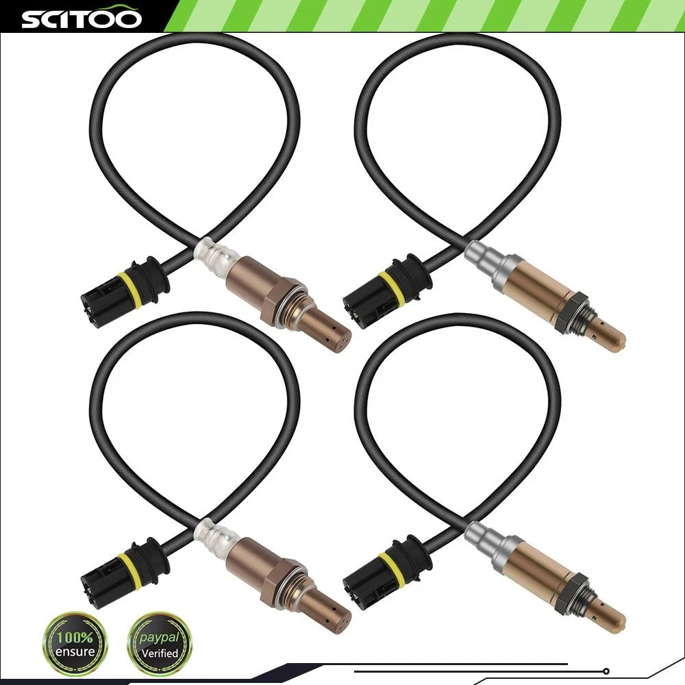 Set of 4 Oxygen Sensors O2 for Mercedes-Benz ML350 ML500 (2006–2011)
