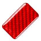 Red Interior Rear Console Insert Cover Trim for Volkswagen Passat (2001-2005)