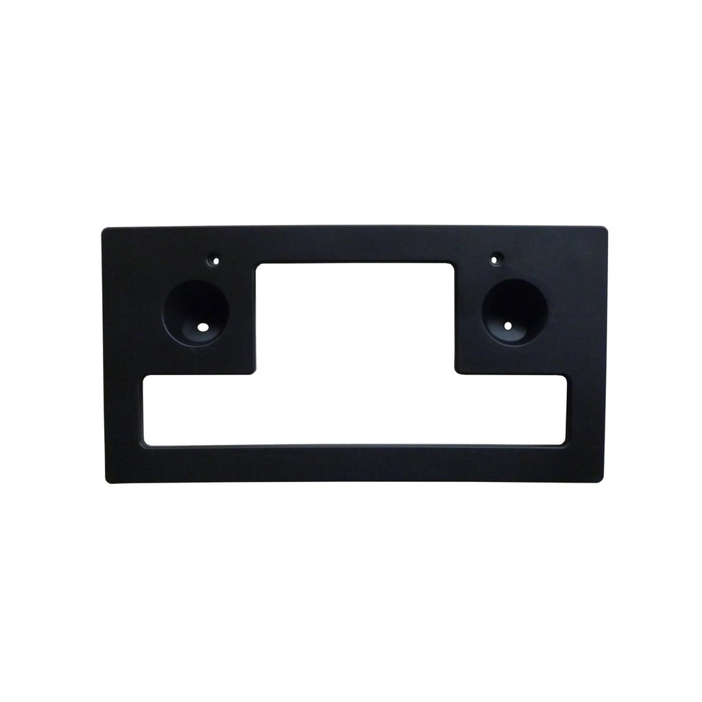 Replacement Polypropylene Front License Plate Bracket for See Compatibility Chart