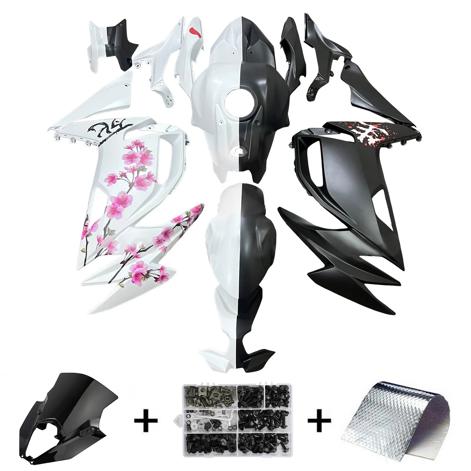 Injection Fairing Kit Bodywork ABS for Kawasaki ER-6F Ninja650 (2020–2026)