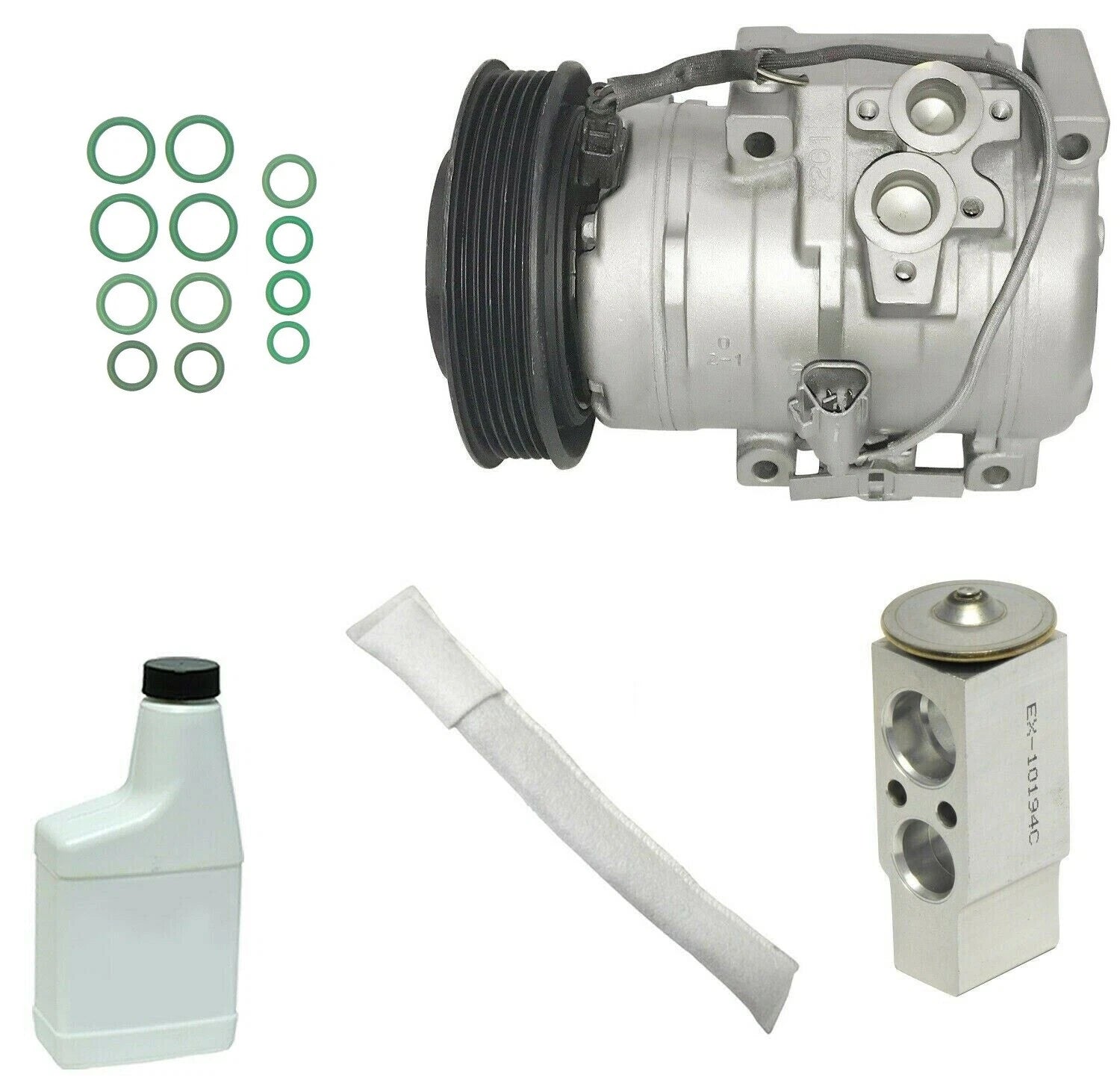 AC Compressor Kit with Valve for Toyota Hilux (2005-2015)