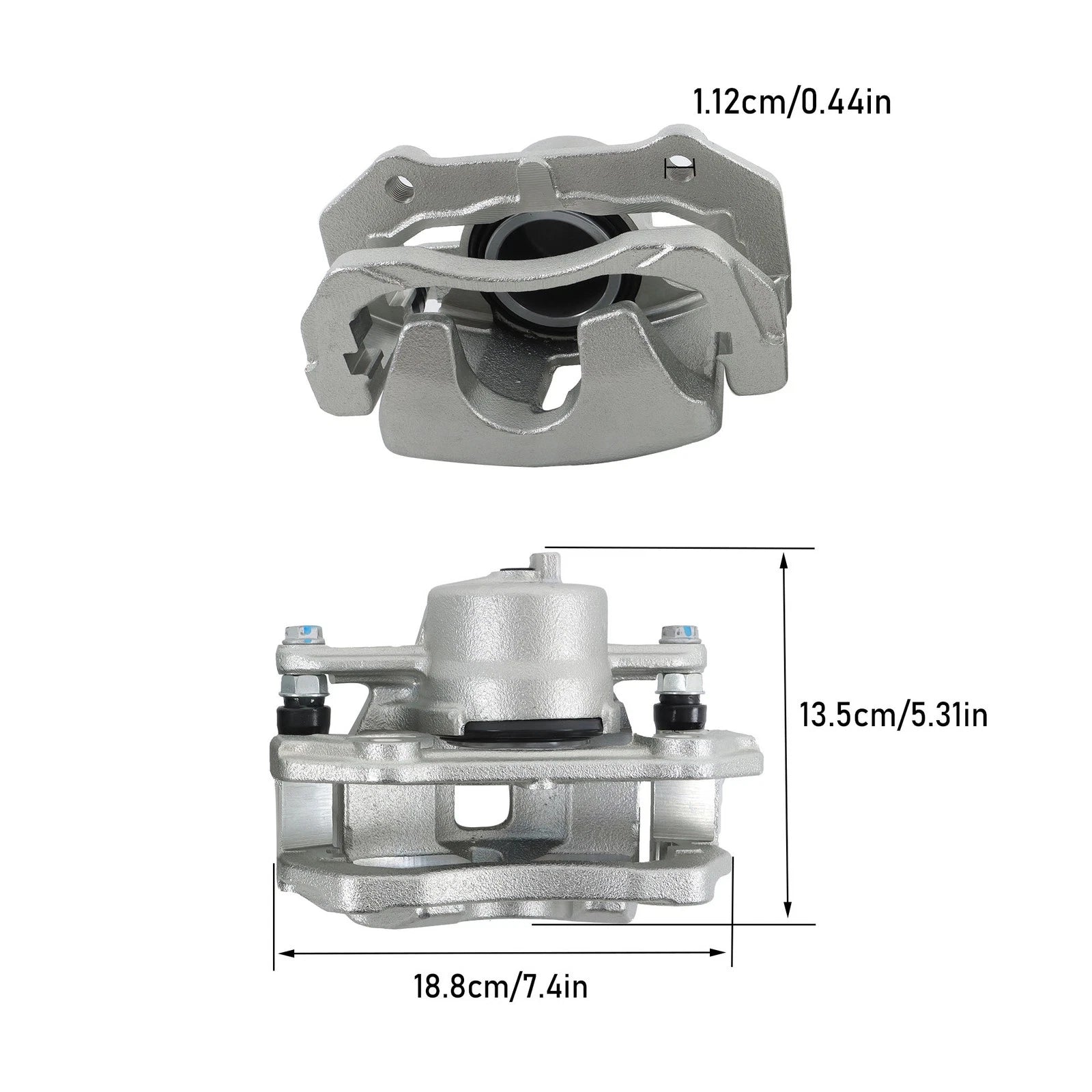 2X Brake Calipers with Bracket for Suzuki Grand Vitara (2006–2013)