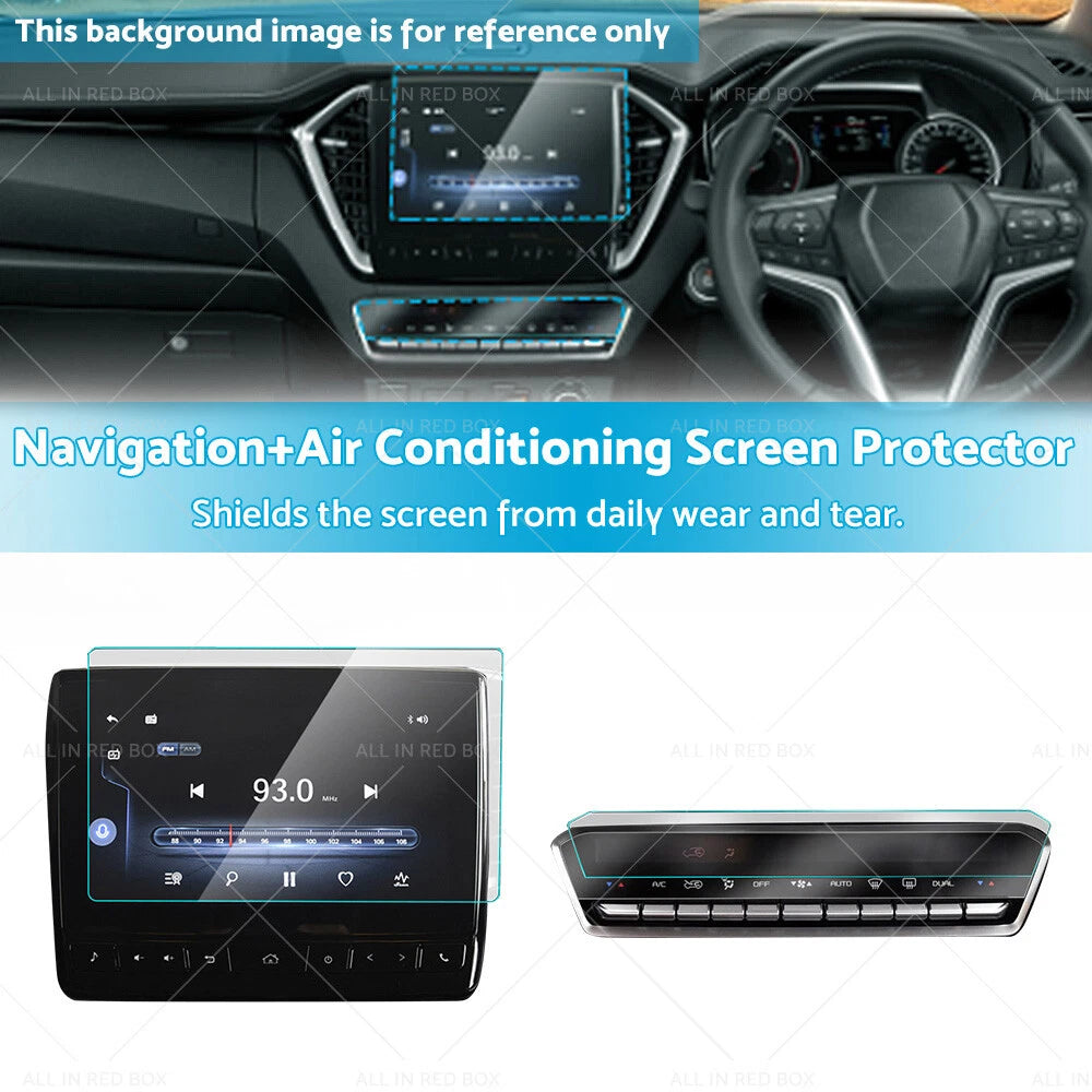 Navigation and Air Conditioning Screen Protector for Isuzu D-Max (2021–2023)