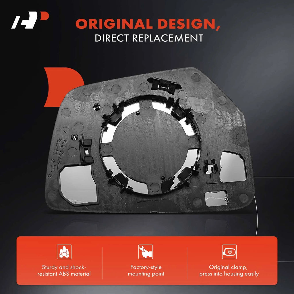 Driver Manual Mirror Glass for Chevrolet Impala LS (2014-2019)