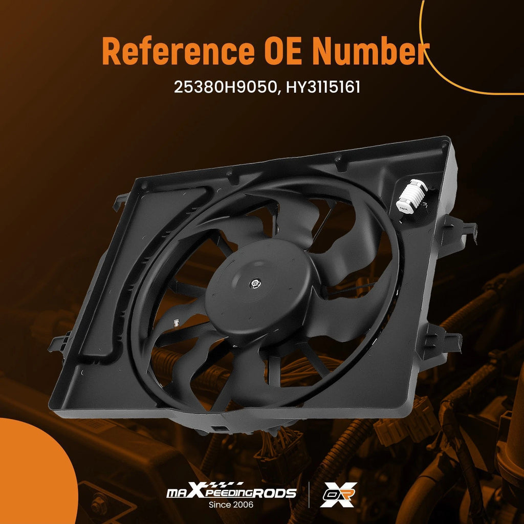 Engine Cooling Fan for Hyundai Accent, Kia Rio (2018–2023)
