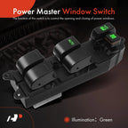 Front Left Power Master Window Switch for Toyota RAV4 (1998-2000)