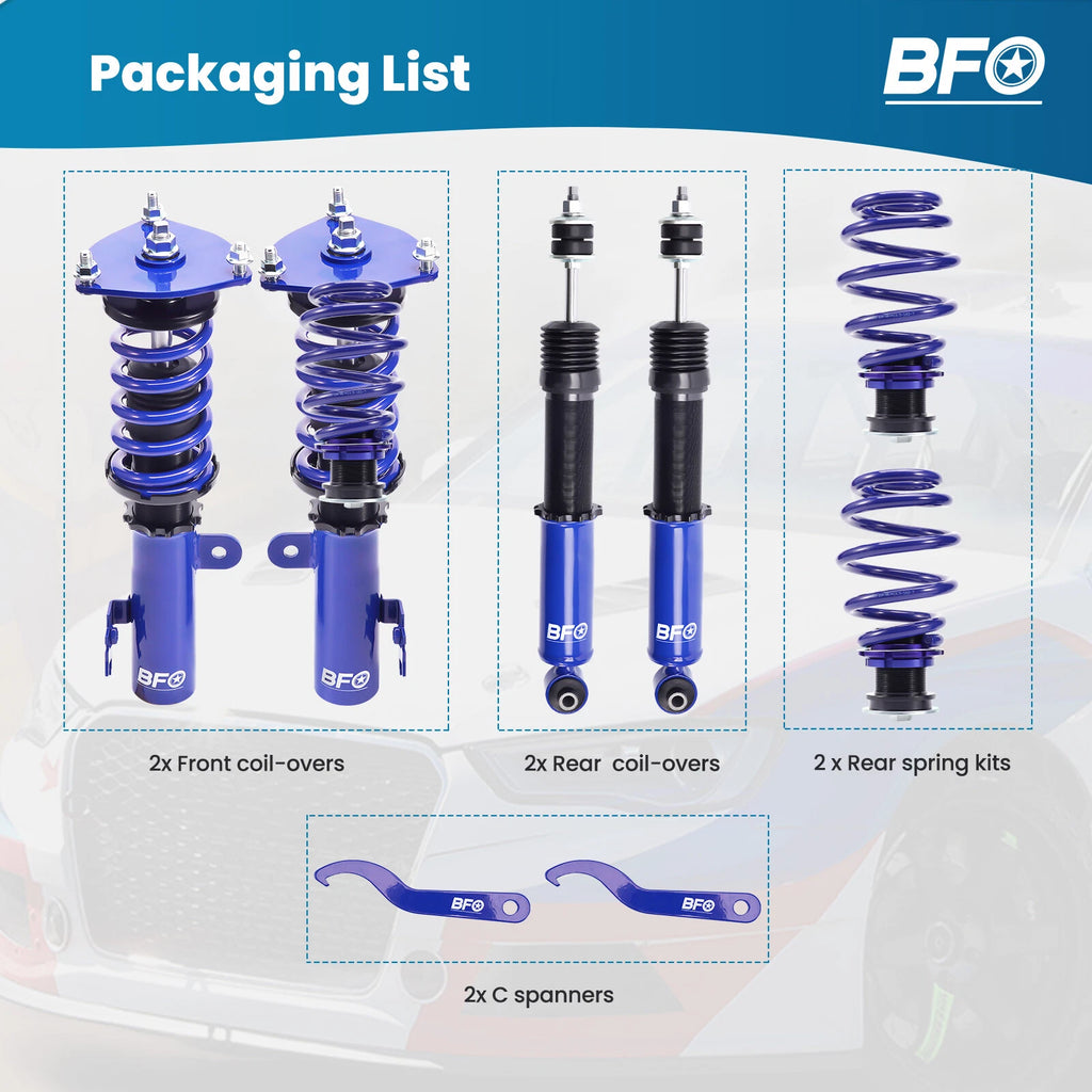 Adjustable Coilovers Suspension Kit for Scion TC (2011–2016) AGT20