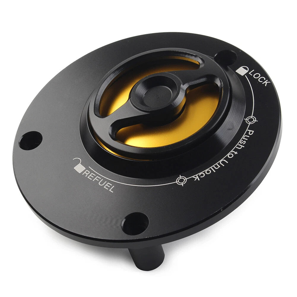 1 Pcs Fuel Cap for Yamaha R15M (2022–2023) Keyless Aluminum Alloy