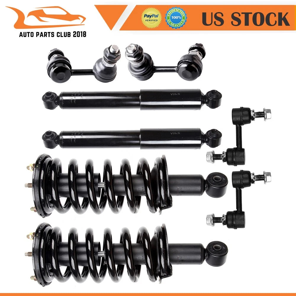 Set of 4 Front Rear Struts Shocks for Nissan Armada 4WD (2004–2015)