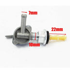 Fuel Tap Filter Petcock for Generator Lawn Mower (10mm, 7mm)