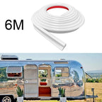6M Weather Resistant RV Rain Gutter J Shape for Optimal Performance