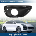 Front Right Fog Light Grill for Porsche Cayenne (2011-2018) - Black