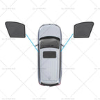 Magnetic Mesh Sun Shades for BMW X3 F97 (2017–Present)