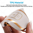 Car Remote Key Fob Case Cover for Chery Omoda 5 (2022–2023) TPU Beige