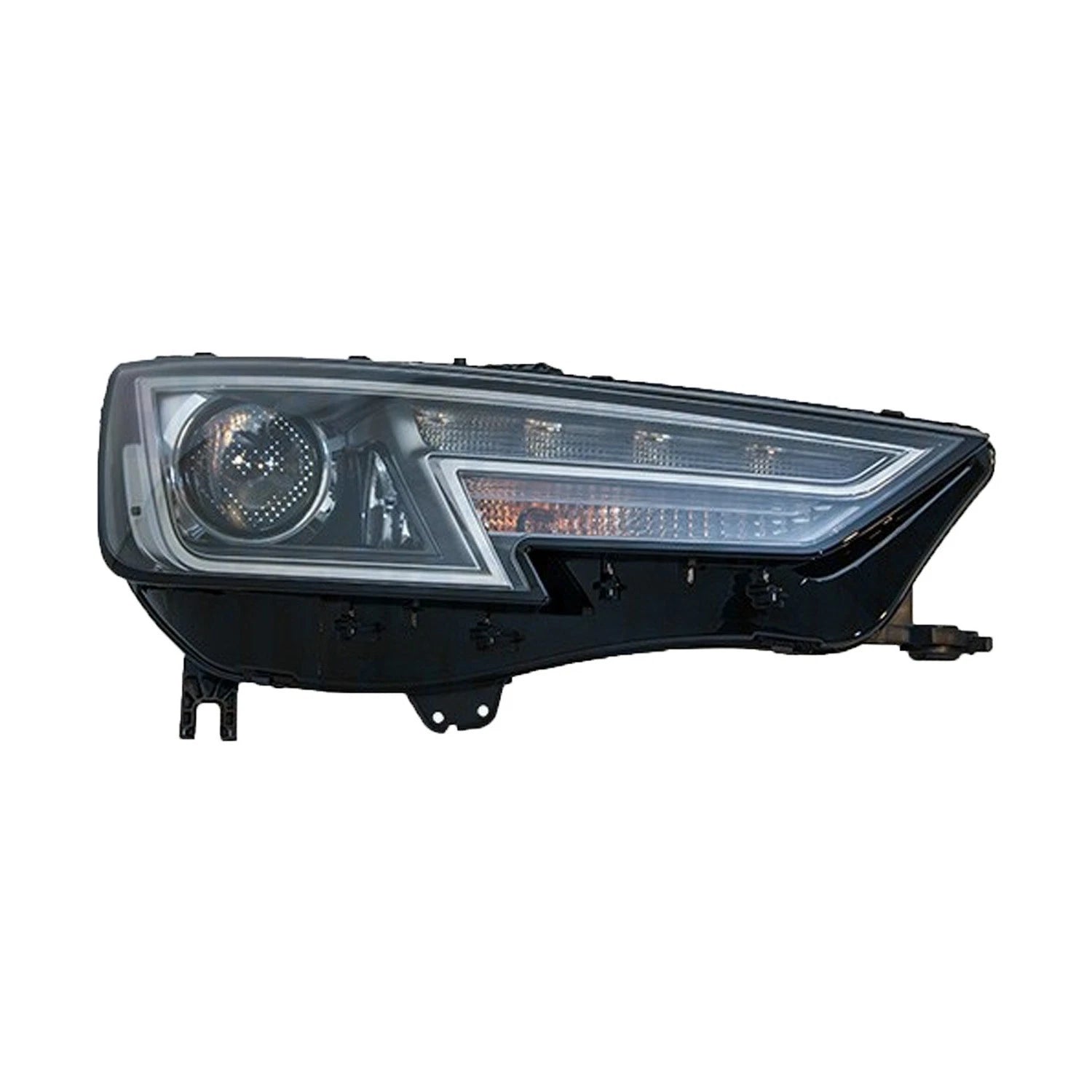 Replacement Driver Side HID Headlight Assembly w/Round Projector