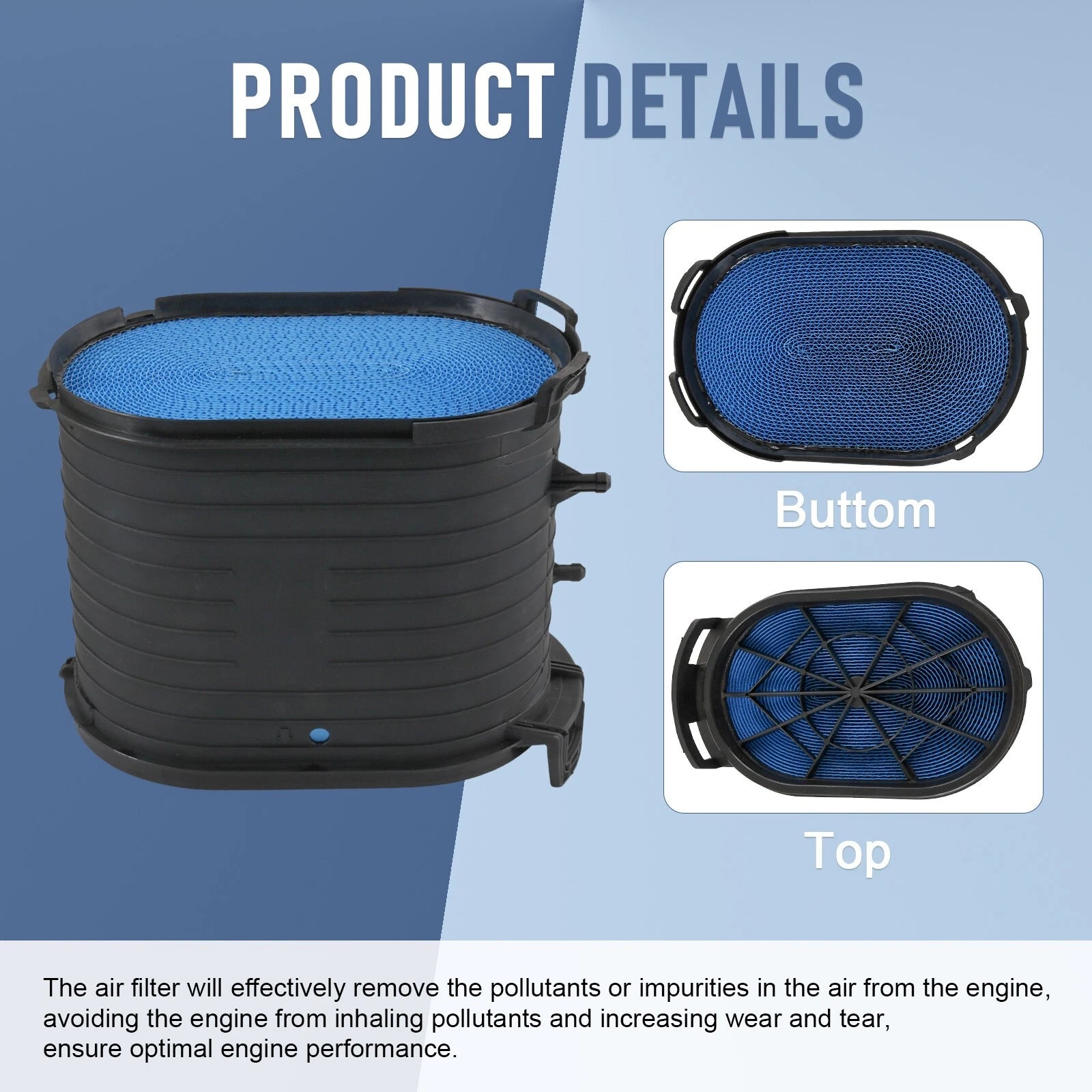 Air Filter for Ford Excursion F250 F350 F450 F550 (2000–2005)