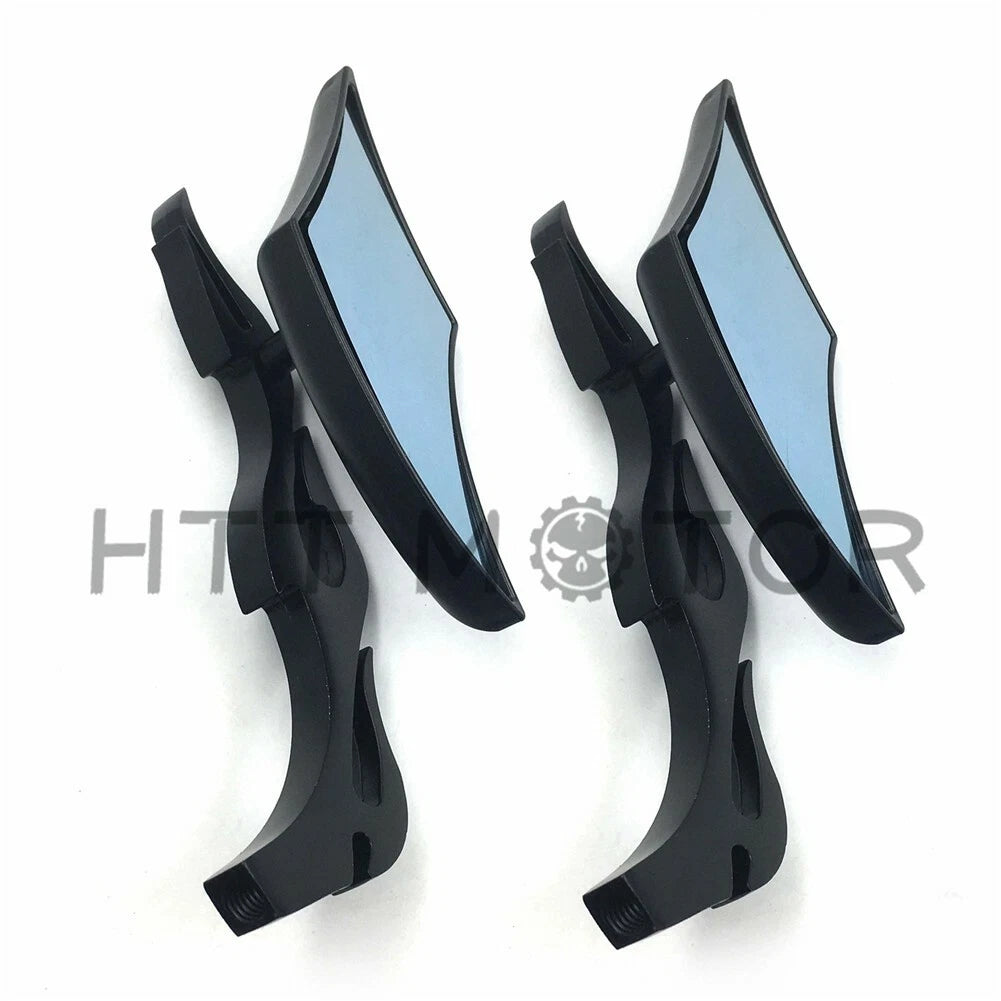 Teardrop Custom Rear Mirrors for Honda Motorcycle Cruiser (8-10mm)