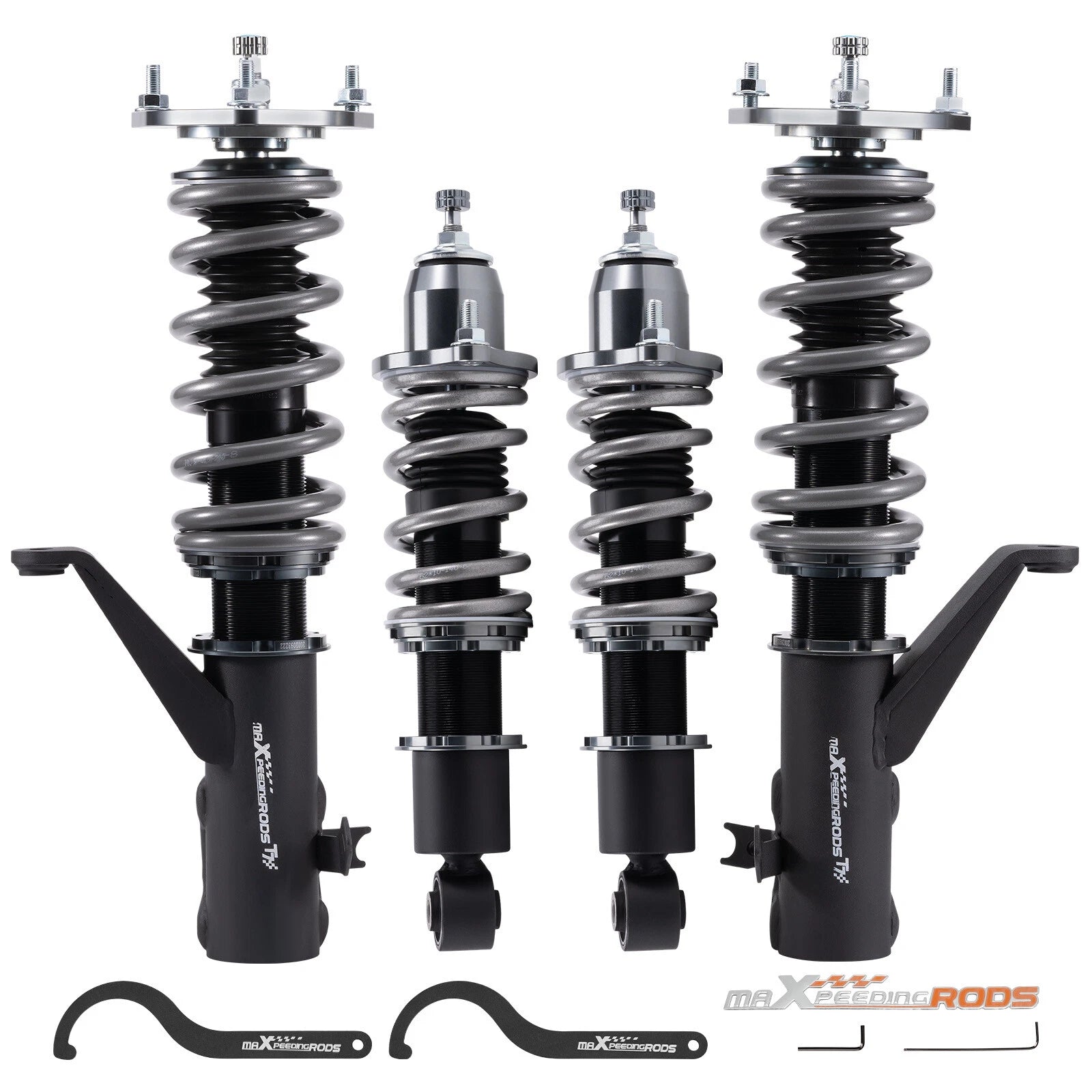 2X T7 Coilovers for Honda Civic (2001–2005) 24 Way Adjustable Damping