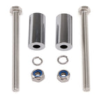 2" Silver Handlebar Risers for Kawasaki Vulcan Nomad 1600 VN1600 (2002–2009)