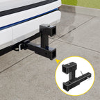 Dual 2" Trailer Hitch Receiver Extension Adapter for Tow Truck (4000LB)