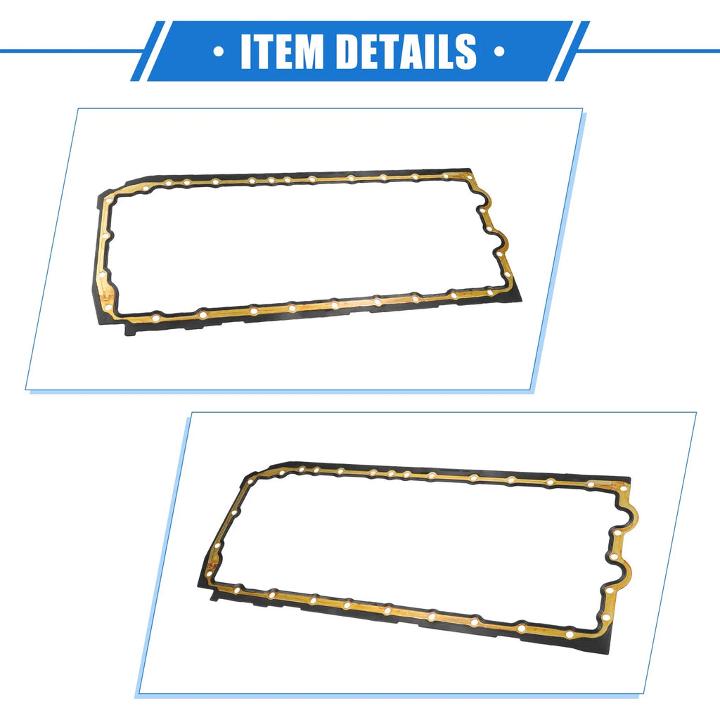 Oil Pan Gasket for BMW 135is 2012–2013 (716058205921) Rubber Turbo