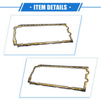 Oil Pan Gasket for BMW 135is 2012–2013 (716058205921) Rubber Turbo