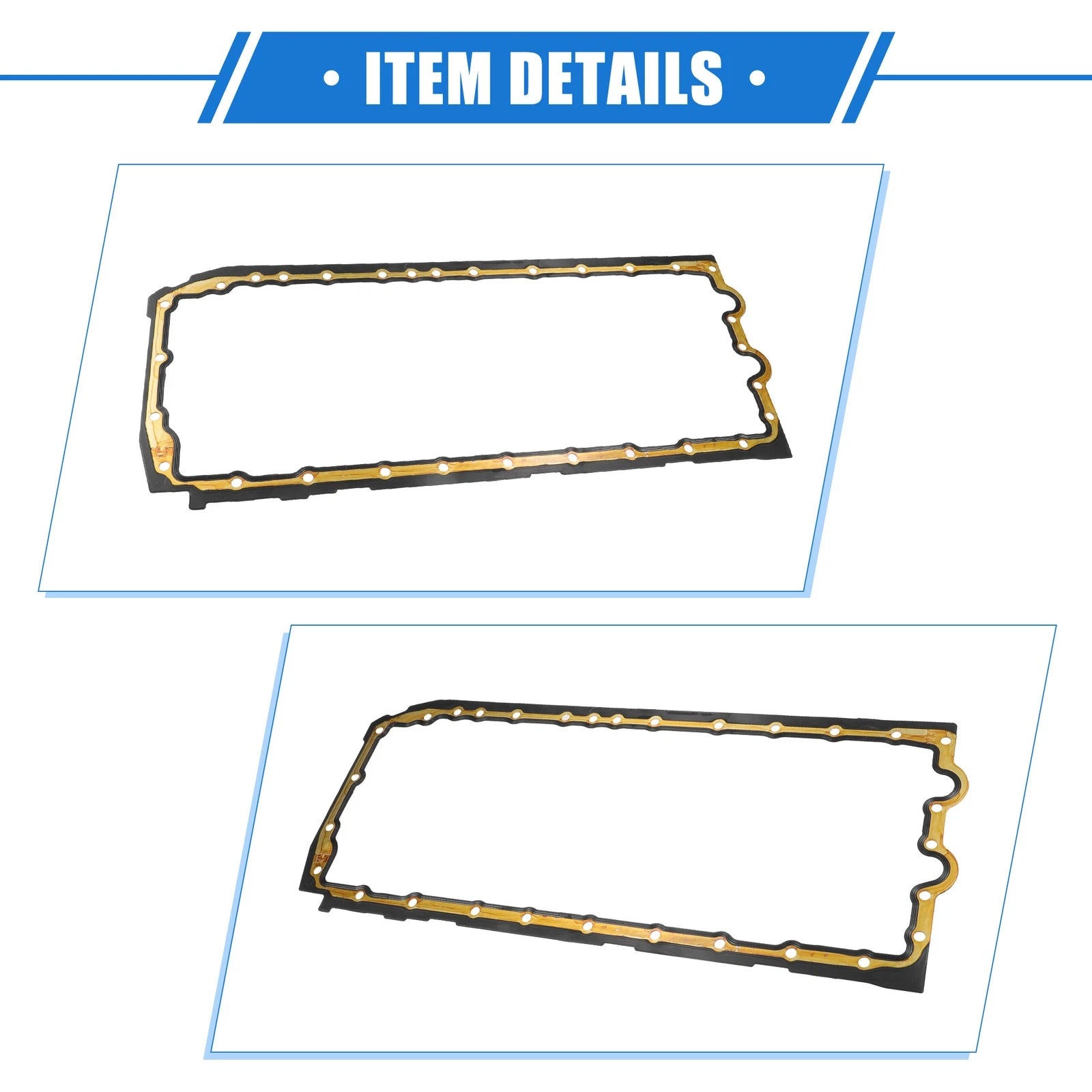 Oil Pan Gasket for BMW 135is 2012–2013 (716058205921) Rubber Turbo