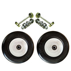 2 Pack Puncture Proof Flat Free Tires for Exmark Toro Mowers (13x5x6)