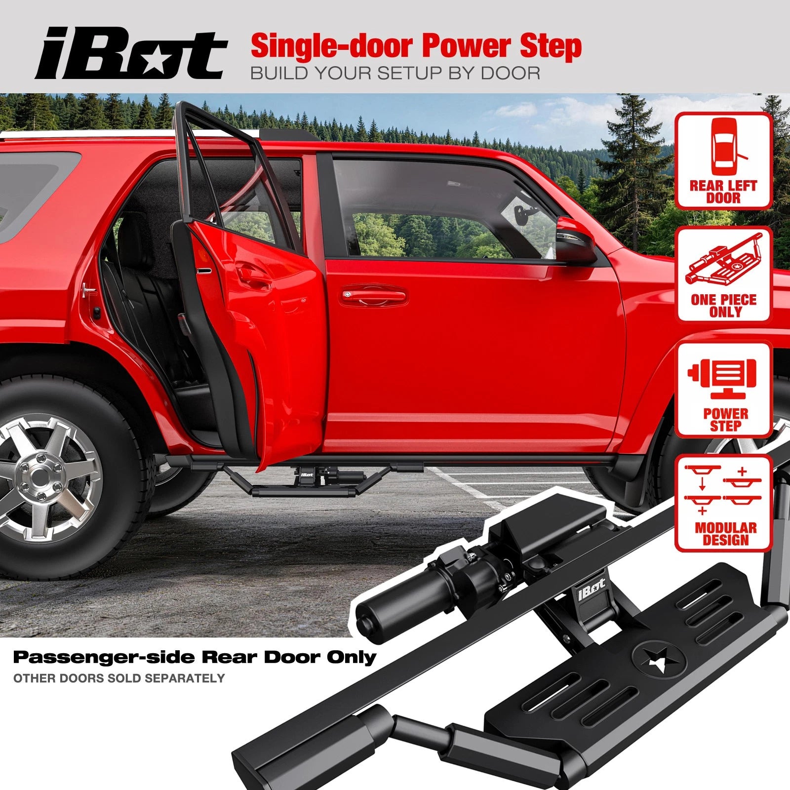 Power Running Boards for Toyota 4Runner (2014-2024)